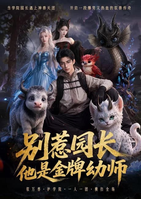 别惹园长,他是金牌幼师海报