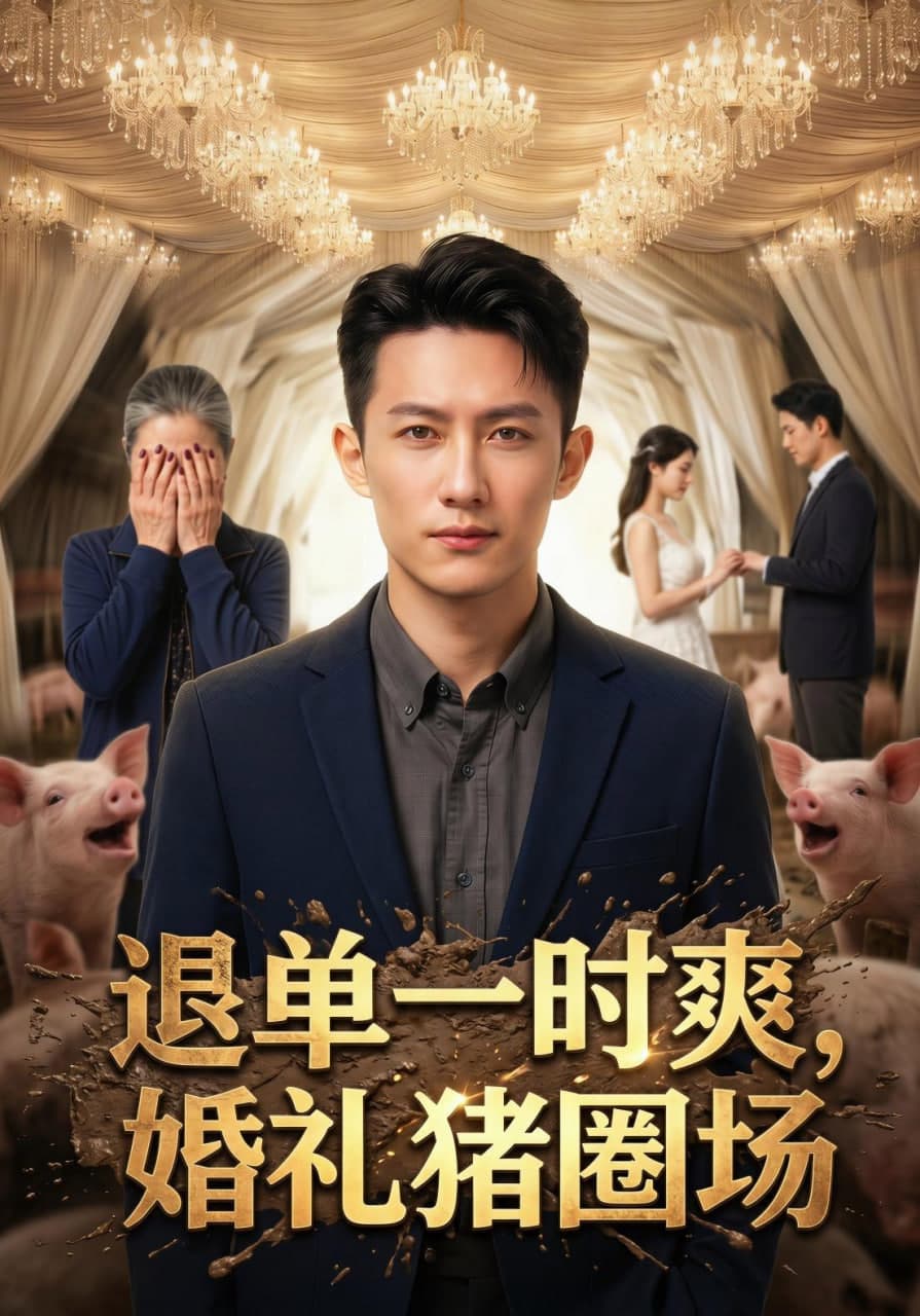 退单一时爽,婚礼猪圈场海报