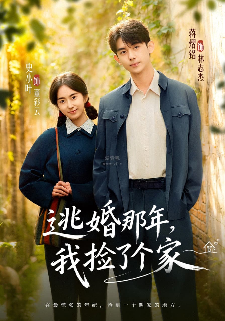 逃婚那年,我捡了个家海报
